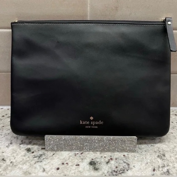 Kate Spade 🎁Pop, Fizz, Clink Wristlet Large Clutch Collectible Bag 🍾🥂🍾🥂 - Picture 2 of 4